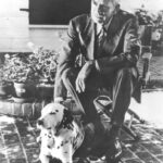 EON and Blemie on patio | Honoring The Legacy of Eugene O'Neill | Eugene O'Neill Tao House