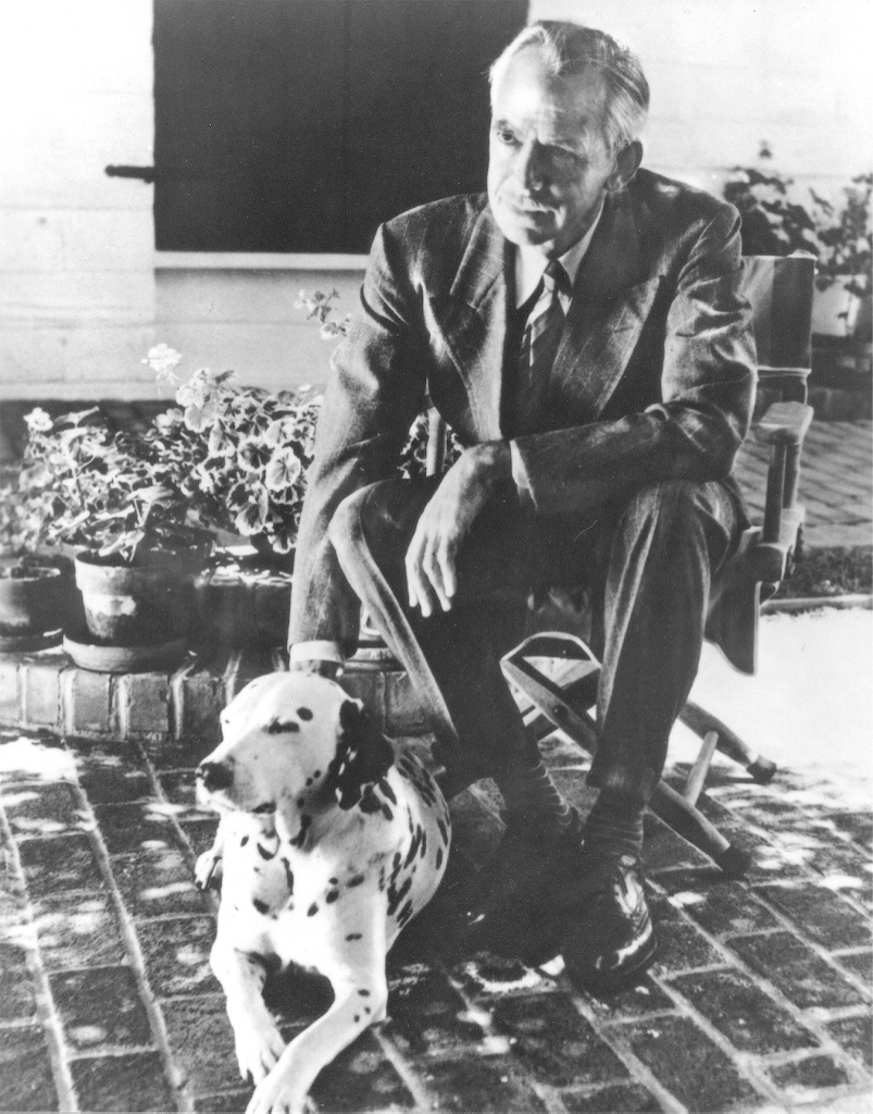 EON and Blemie on patio | Honoring The Legacy of Eugene O'Neill | Eugene O'Neill Tao House
